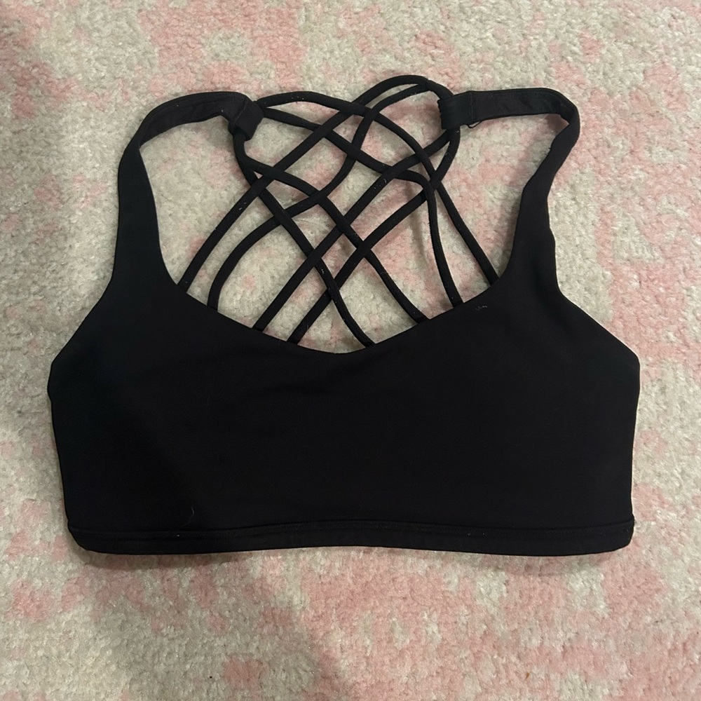 Lululemon strappy free to be wild sports bra